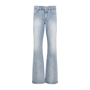 Balenciaga High-Waisted Flared Denim Trousers - NWT